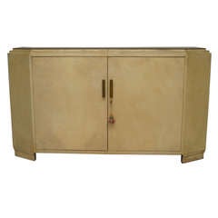 1940's French White Parchment Sideboard 2