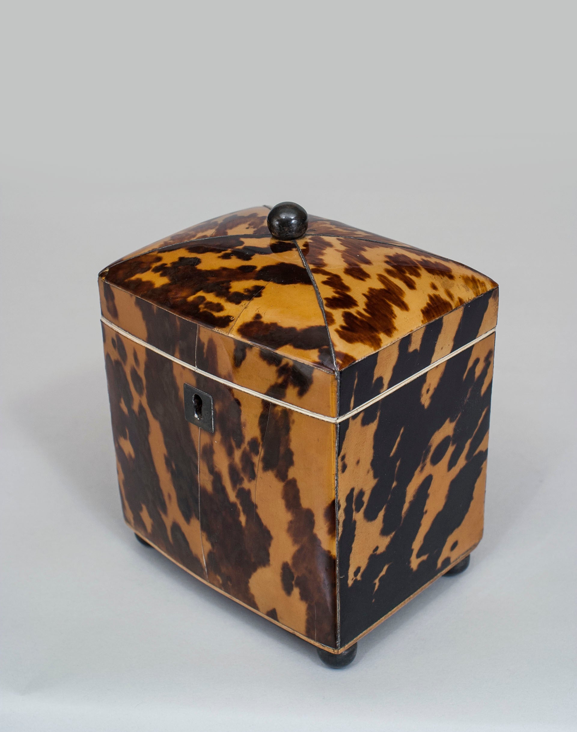 19th c. English Tortoise Shell Box
