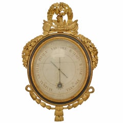 French Louis XVI Barometer