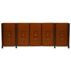 1950's Osvaldo Borsani Rosewood And Teak Sideboard 8