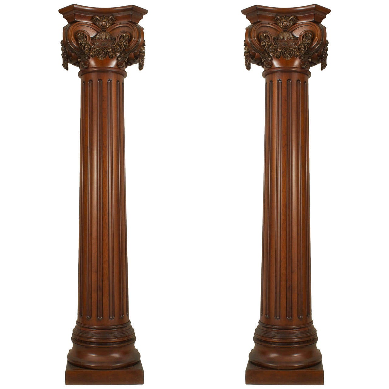 Columns For Sale >> English Georgian Style Fluted Mahogany Columns For Sale At 1stdibs Columns For Sale >> English Georgian Style Fluted Mahogany Columns For Sale At 1stdibs