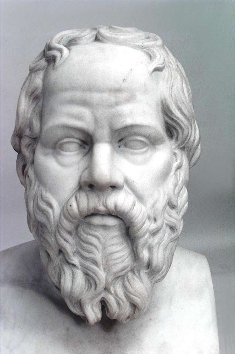 busts of philosophers