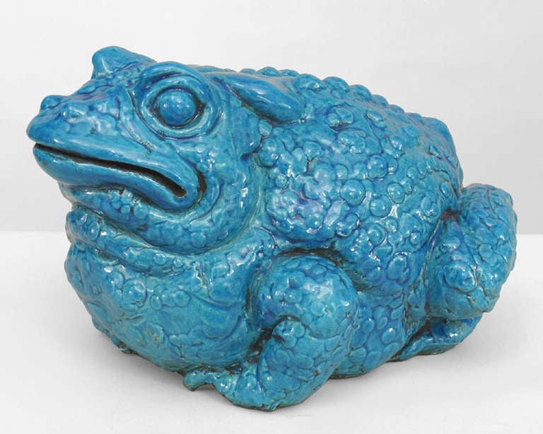 19th C. French Terracotta Toad