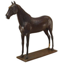 Life-Size Turn-of-the-Century English Country Style Papier Mâché Horse 2
