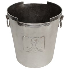 American Art Deco Chrom Champagne Bucket