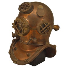 Antique 1/2 Scale Modle of a Diver's Helmet