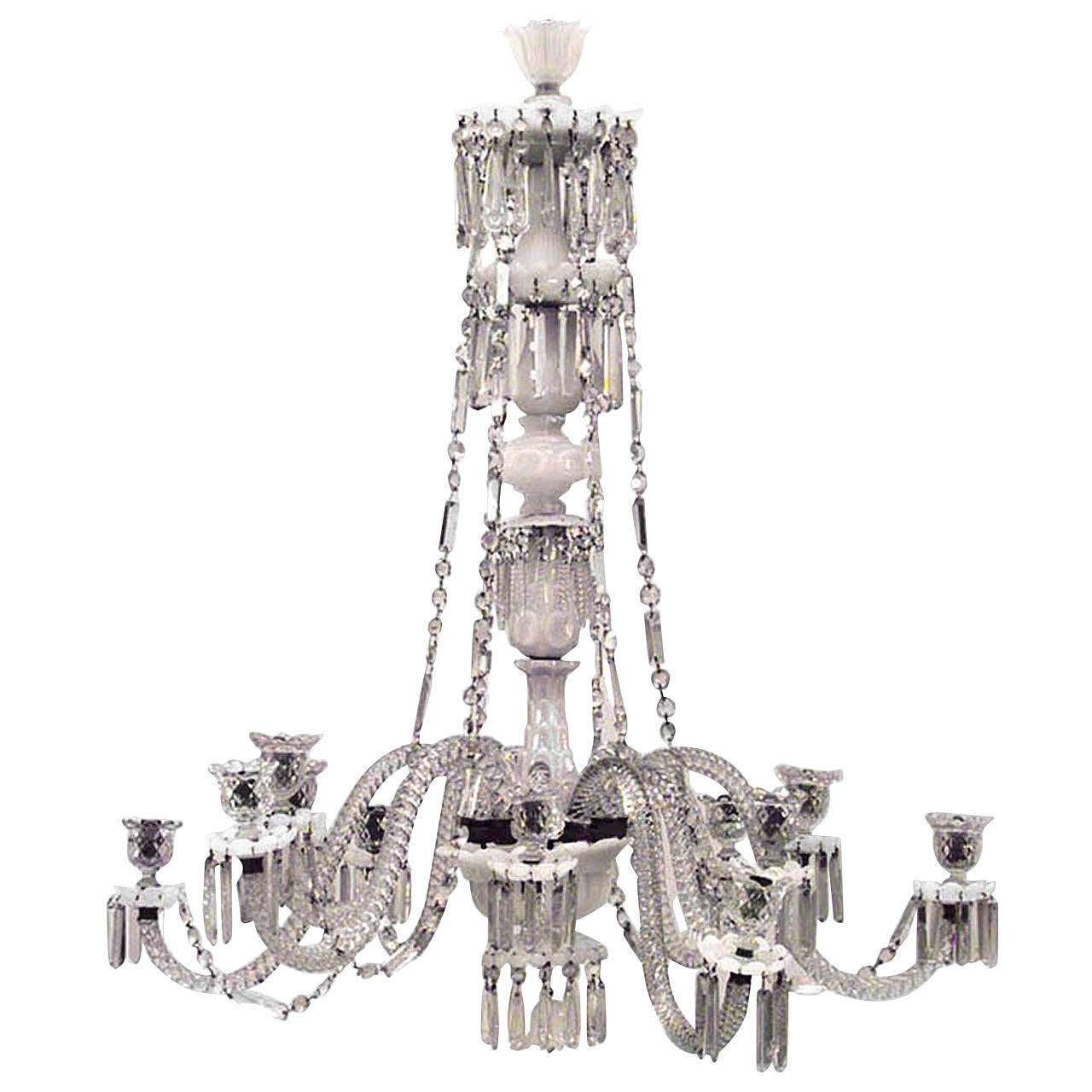 Baccarat chandelier, 19th century