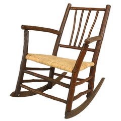 American Rustic Old Hickory Rocking Chair