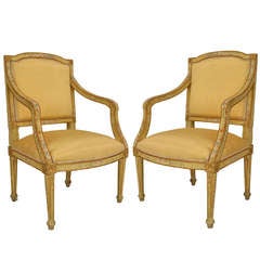 Pair of 18th c. Italian Armchairs 2