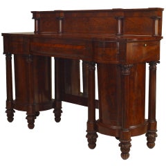 Duncan Phyfe American Empire Mahogany Sideboard