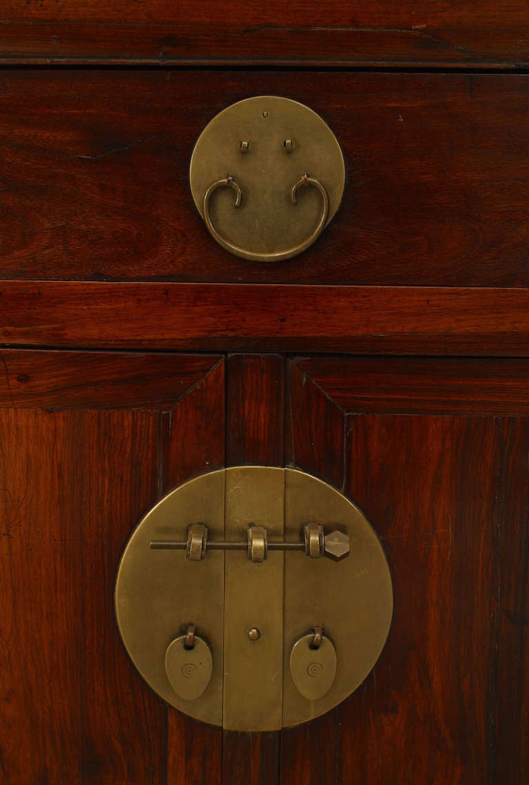 Credenza Coffer in legno duro cinese in vendita 2