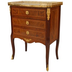 French Louis XV Style Kingwood Chest