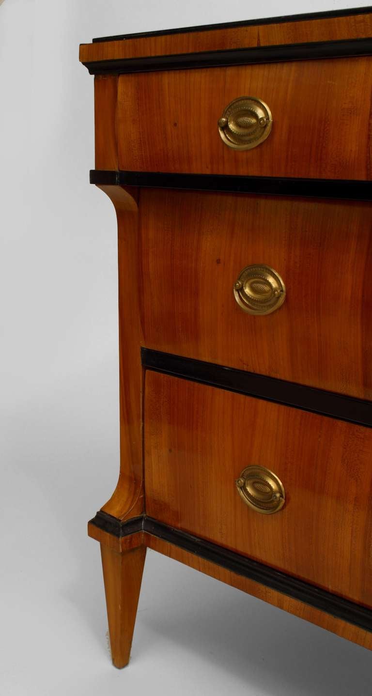 19th Century Austrian Biedermeier Cherrywood Chest, Circa 1825