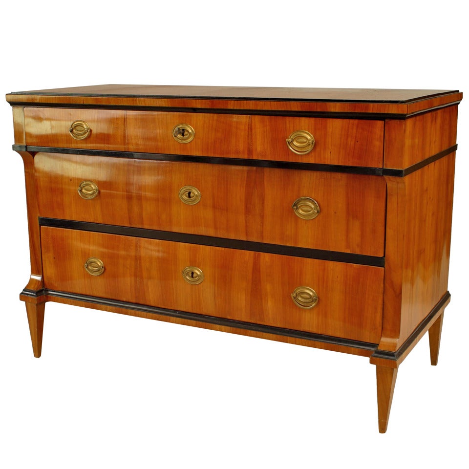 Austrian Biedermeier Cherrywood Chest, Circa 1825