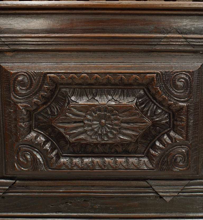 French Provincial Carved Queen Sized Bed at 1stdibs