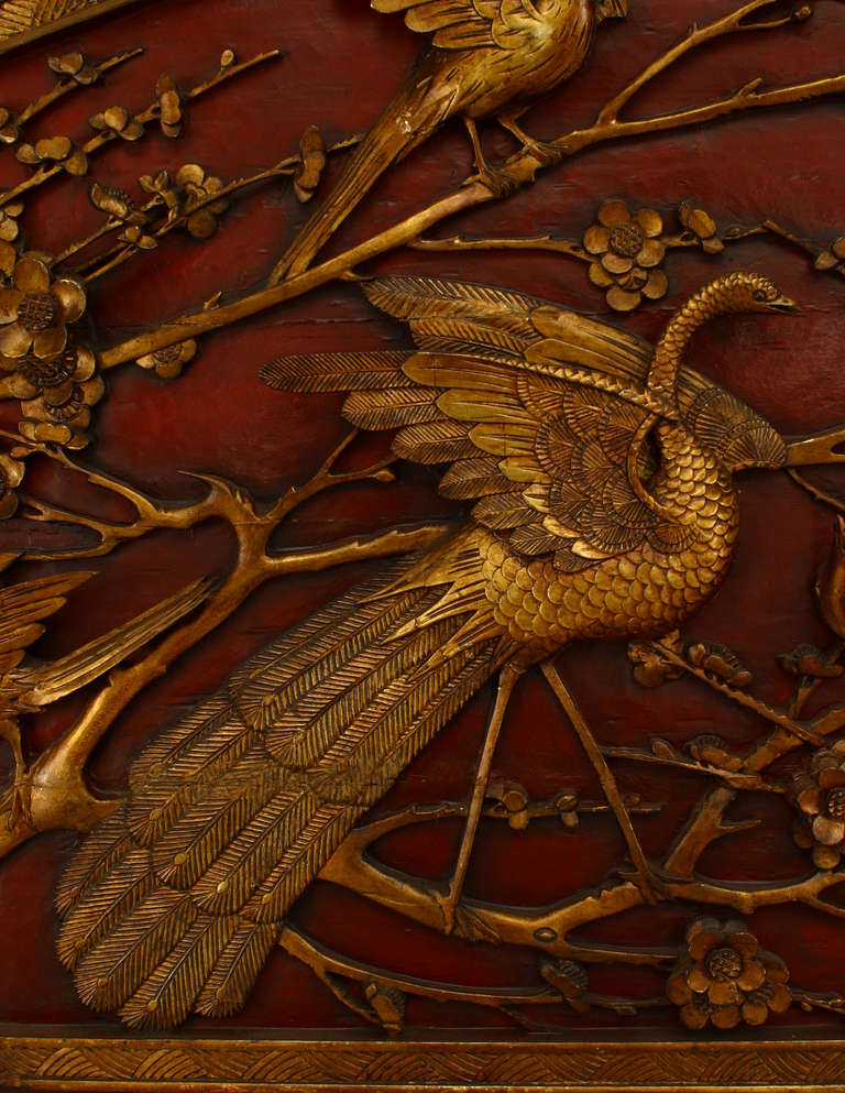 chinese headboard