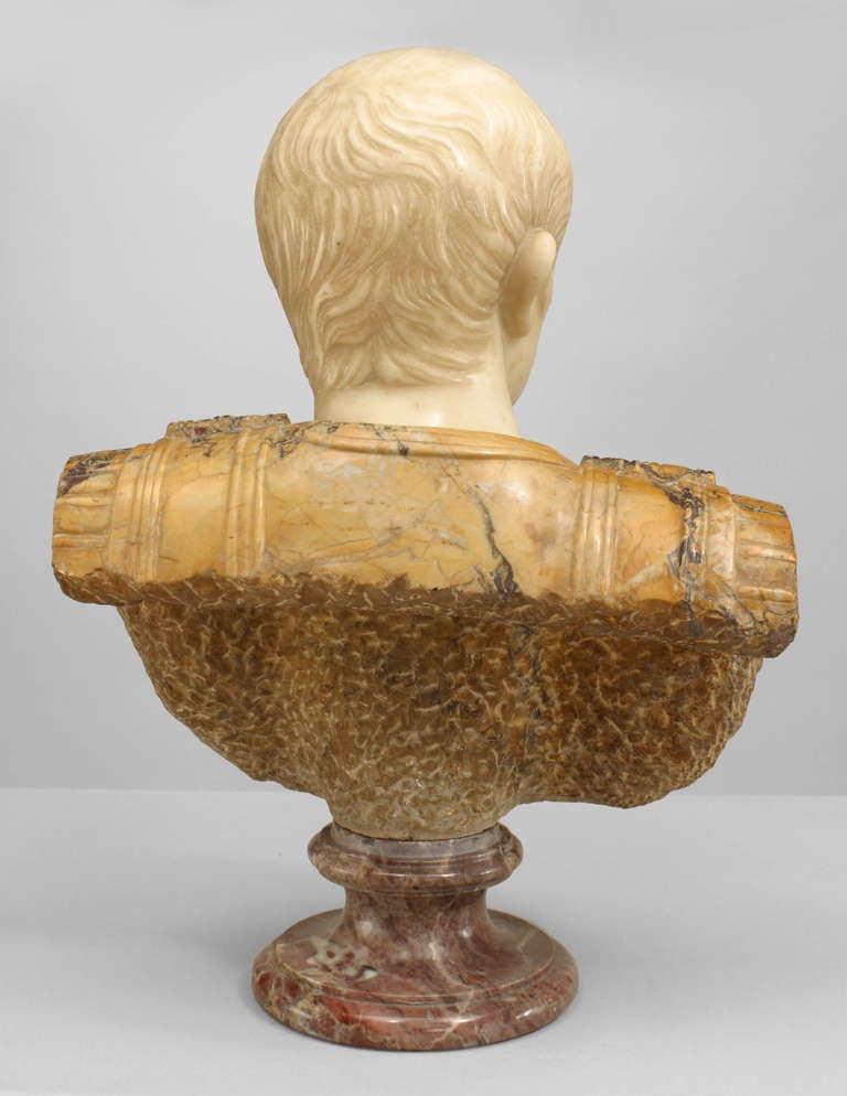 Neoclassical Italian Neoclassic Augustus of Primaporta Bust
