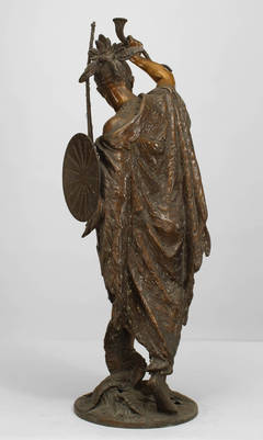 Lacquered Native American Warrior