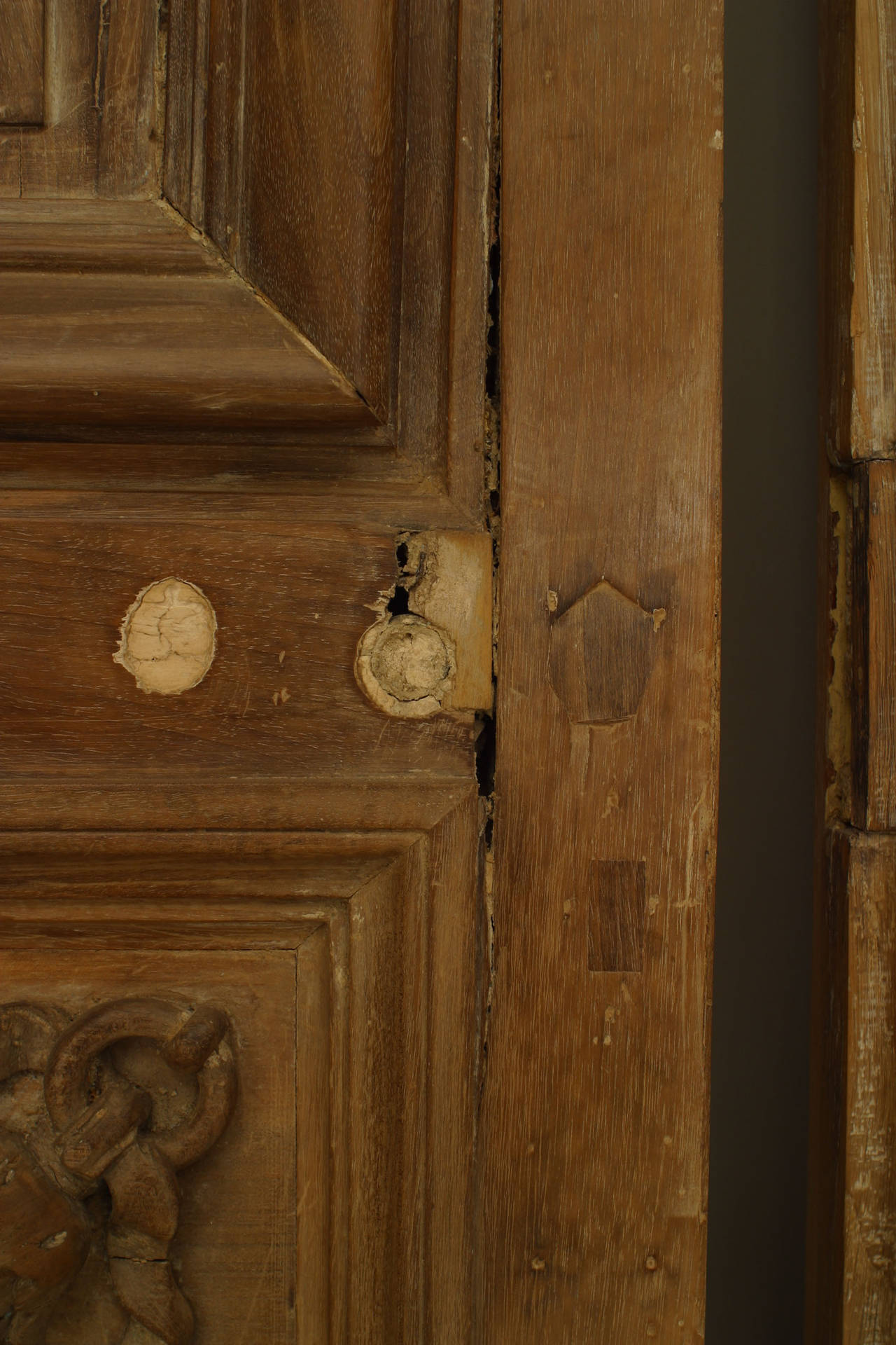 french wood hinge door replacement