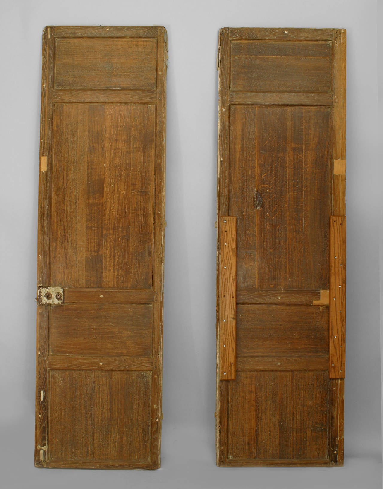 Pair of French Carved Wood Doors 4