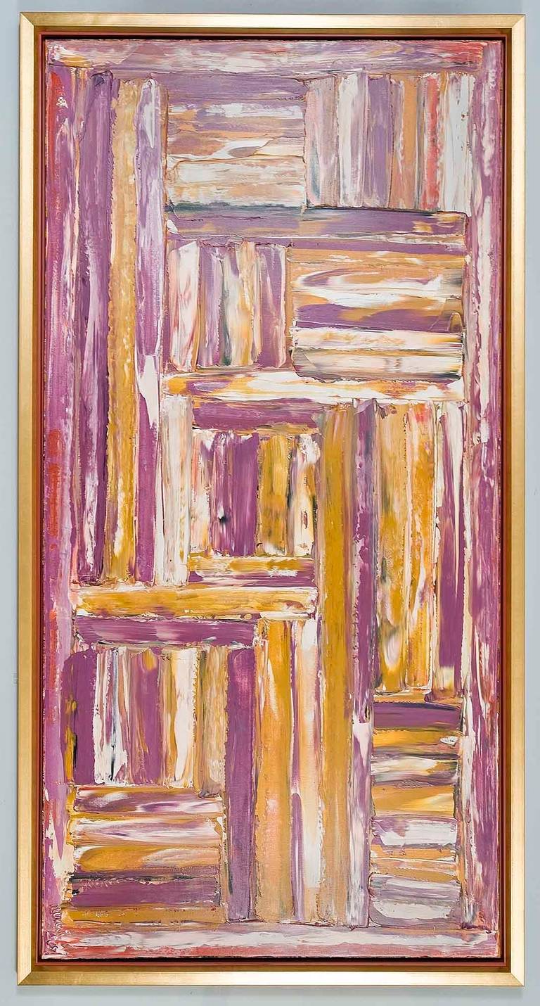 "Violet Grid" by Richard Rumi, American, 2007