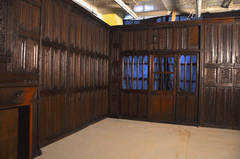 English Renaissance Carved Oak Paneled Room