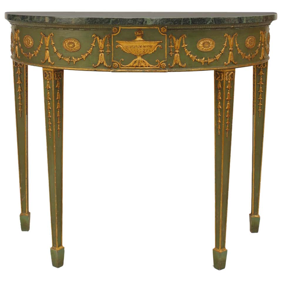 Adams Style English Console For Sale at 1stDibs