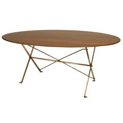 Table de salle à manger italienne des années 1950, par Azucena