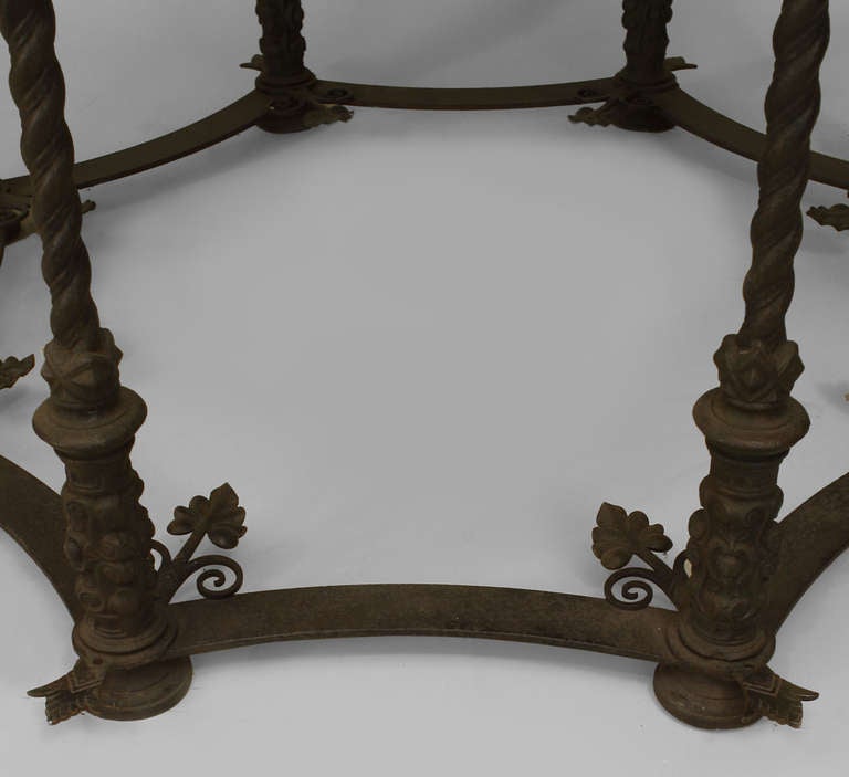 Bronze 19th c. English Monumental Birdcage Patented by Henry Jones