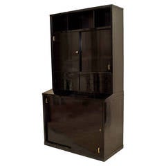 1930's French Art Deco Bookshelf Cabinet in the Manner of Chareau 9