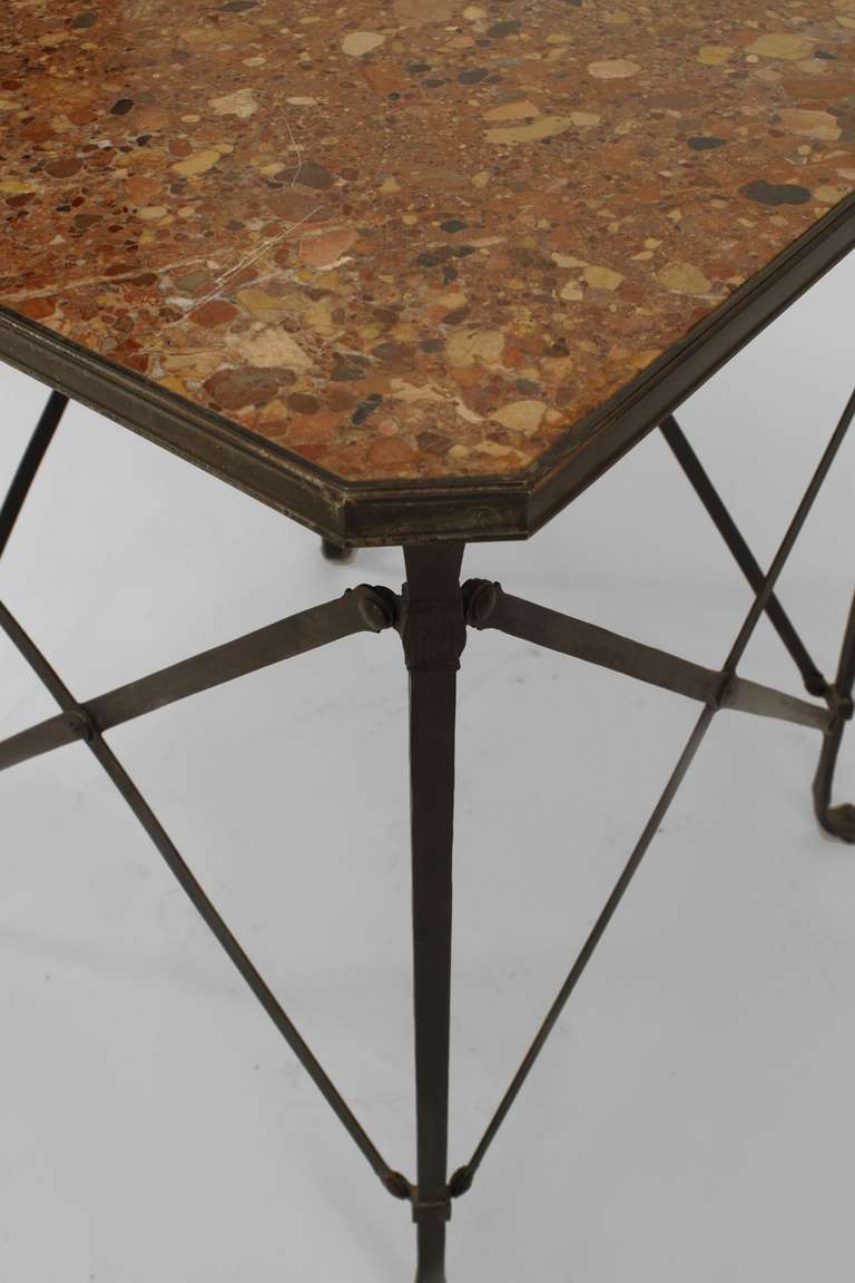 20th Century 20th c. French Empire Style End Table For Sale