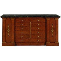 French Empire Style Ambonya Cabinet
