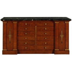 French Empire Style Ambonya Cabinet