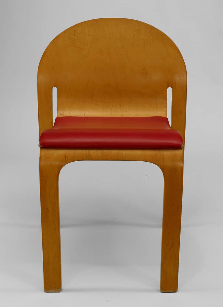 12 Mid-Century American Side Chairs by Peter Danko In Good Condition In New York, NY