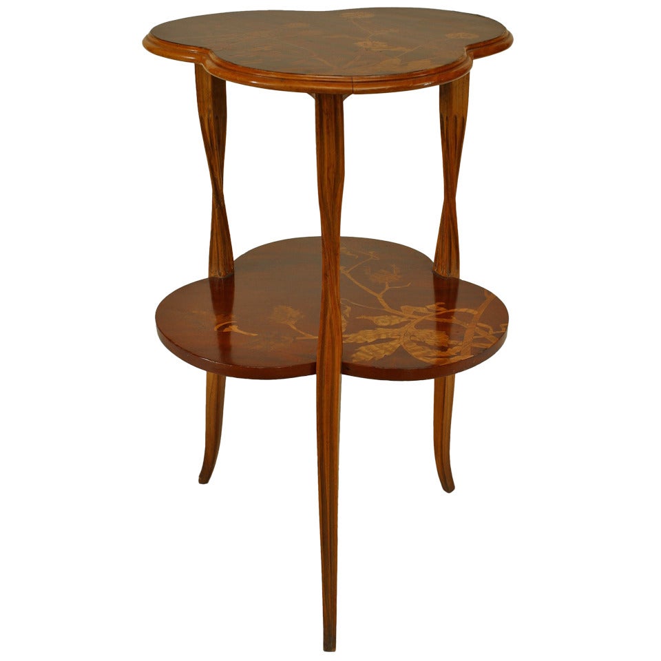 French Art Nouveau End Table by Louis Majorelle