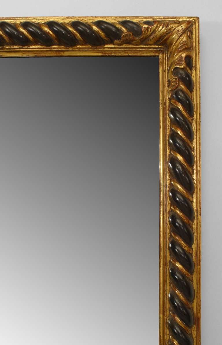 Italian Rococo Style Wall Mirror