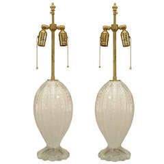 2 Murano Glass Table Lamps 8