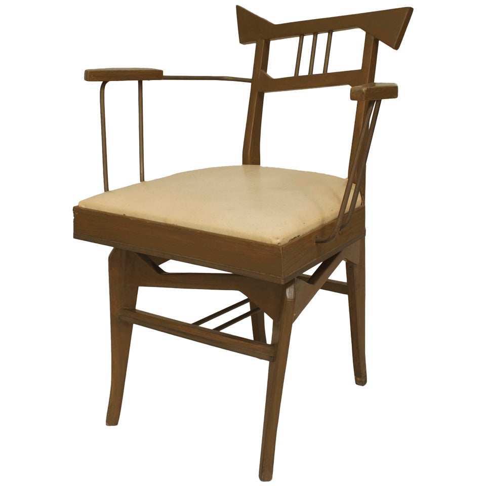 American Modernist Child's Arm Chair