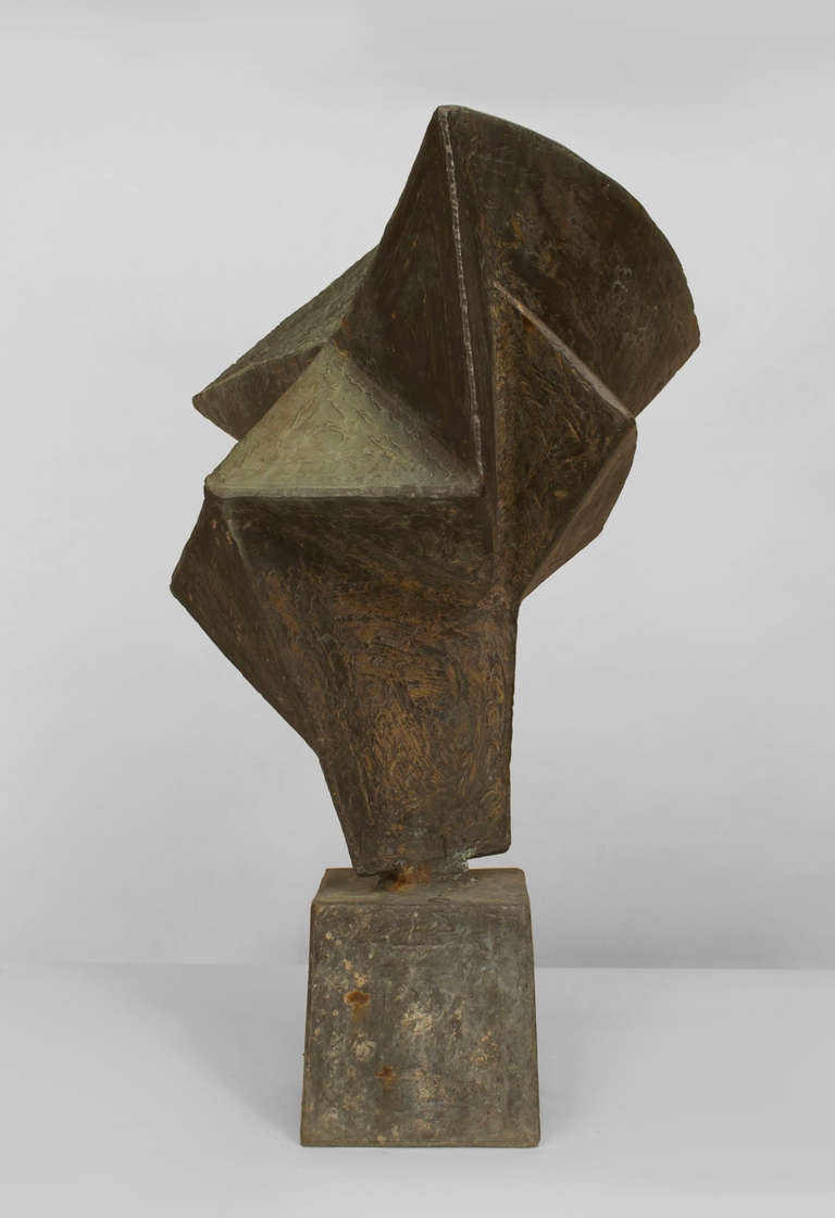 Mid-Century American Abstract Welded Steel Sculpture In Excellent Condition In New York, NY