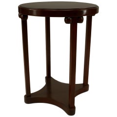 Antique Austrian Bentwood Secessionist Beechwood End Table