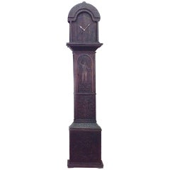 Antique American Rustic Adirondack Grandfather Clock