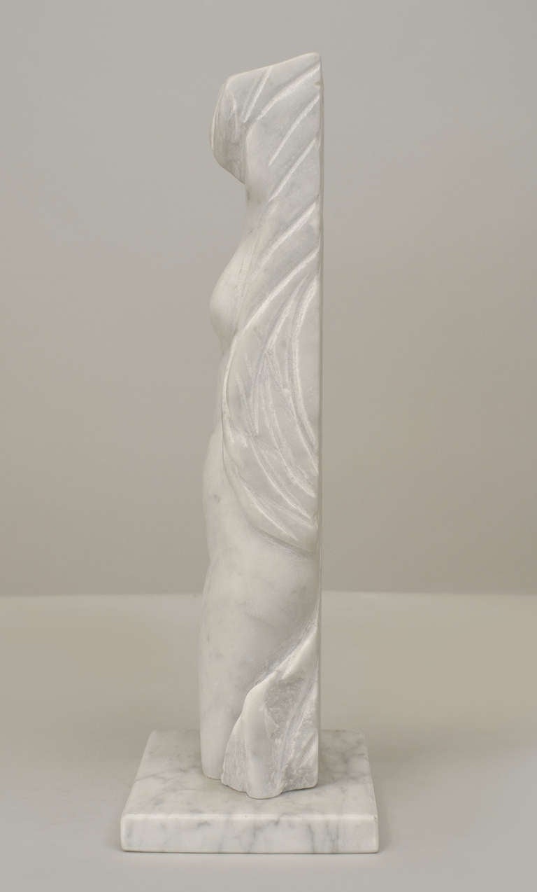 Alexei Kazantsev Marble Sculpture In Excellent Condition For Sale In New York, NY