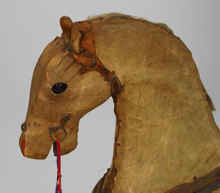 19th Century American Hobby Horse Rocker In Excellent Condition In New York, NY