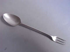 A very rare George III Sucket Fork made in London in 1799 by Peter, Ann & William Bateman.