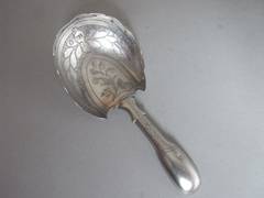 A "Horseshoe" Caddy Spoon made in Birmingham in 1821 by John Bettridge.