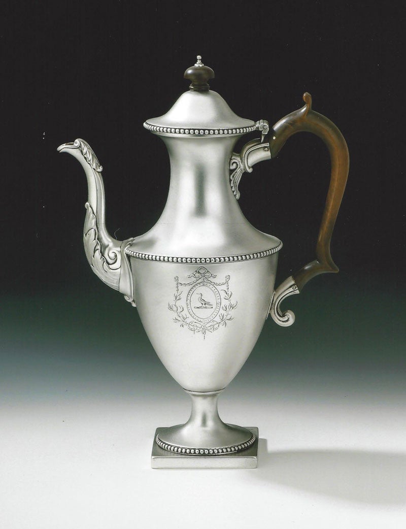 Very Fine George III Neoclassical Coffee Pot made in London