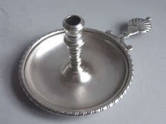 A rare George III Miniature Chamberstick made in London in 1807 by William Eley I.