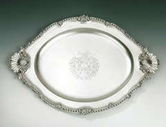 An important George III Serving Dish, the design after Paul De Lamerie. Made in London in 1774