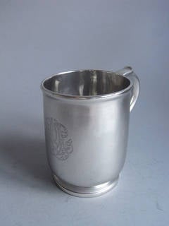 A fine Queen Anne Britannia Standard Mug by Anthony Nelme.