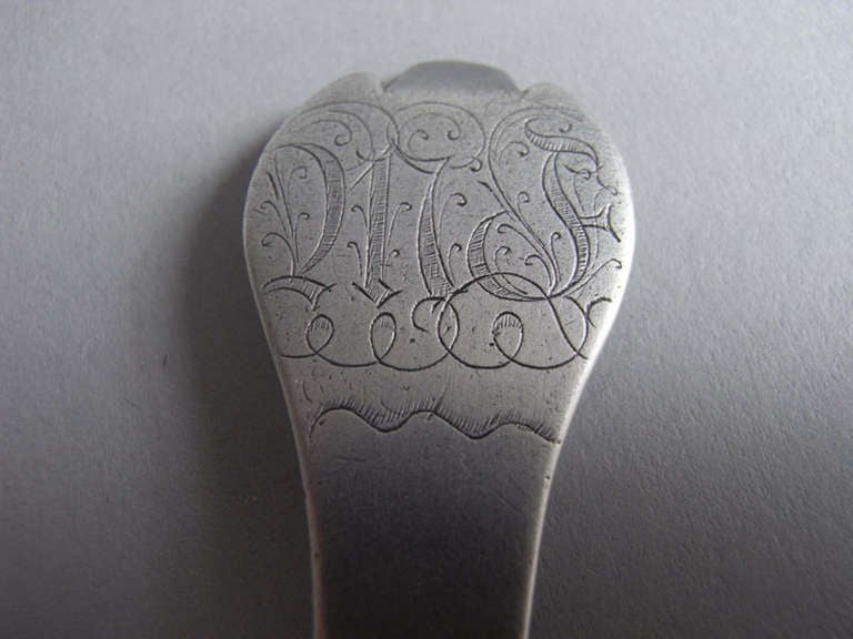 English JAMES II. A very fine Trefid Spoon made in London in 1685 by William Matthew.